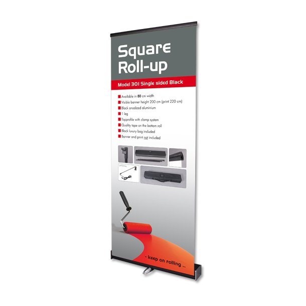 Square Roll-up, single sided